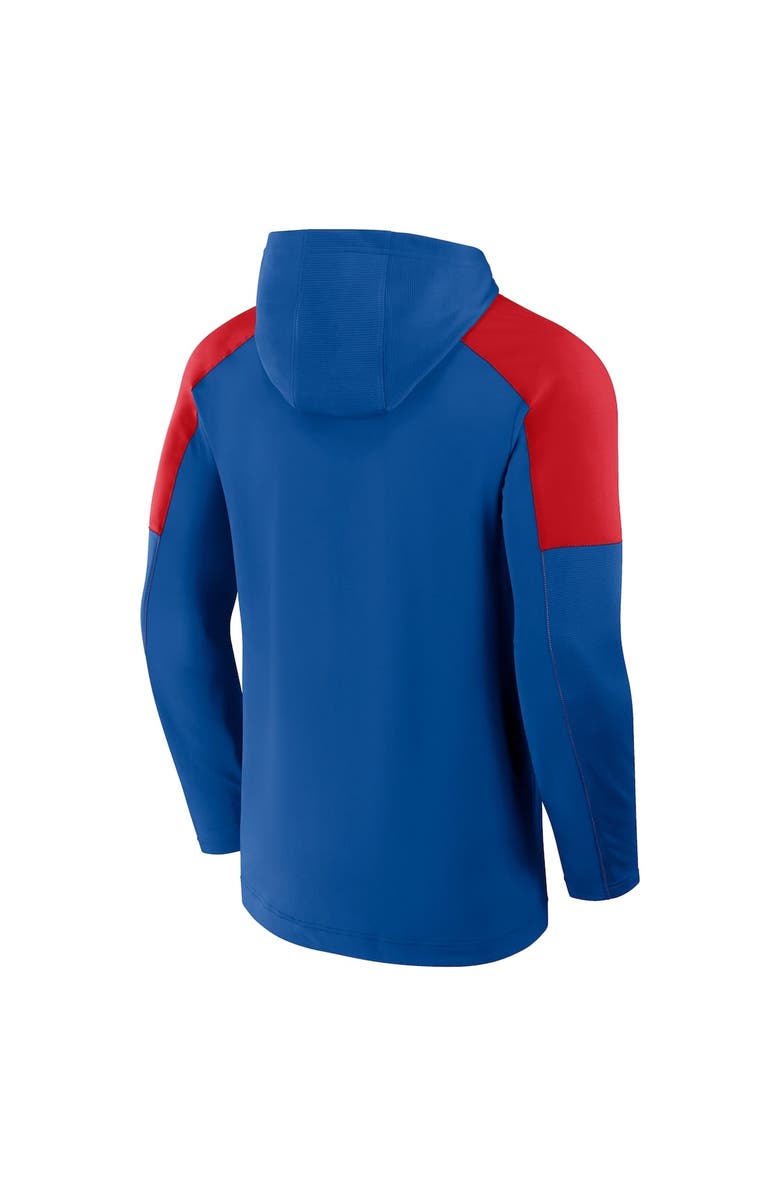 FANATICS Men's Fanatics Blue New York Rangers Meta Game Transitional Pullover Hoodie, Alternate, color, Blue