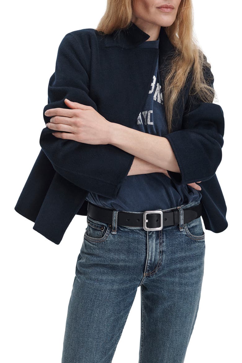 Stanton Leather Belt, Alternate, color, BLACK
