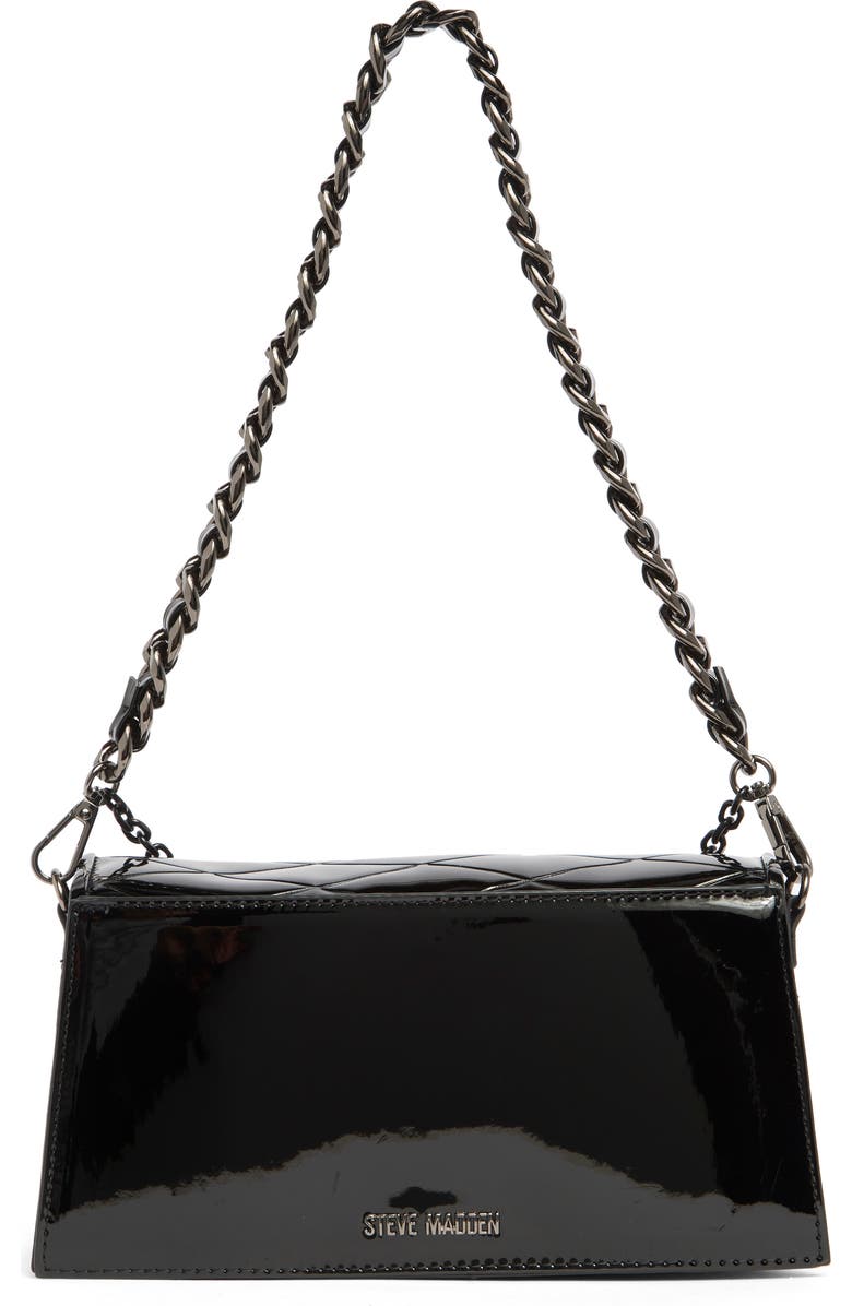 Steve Madden Brona Quilt Embossed Patent Shoulder Bag, Alternate, color,