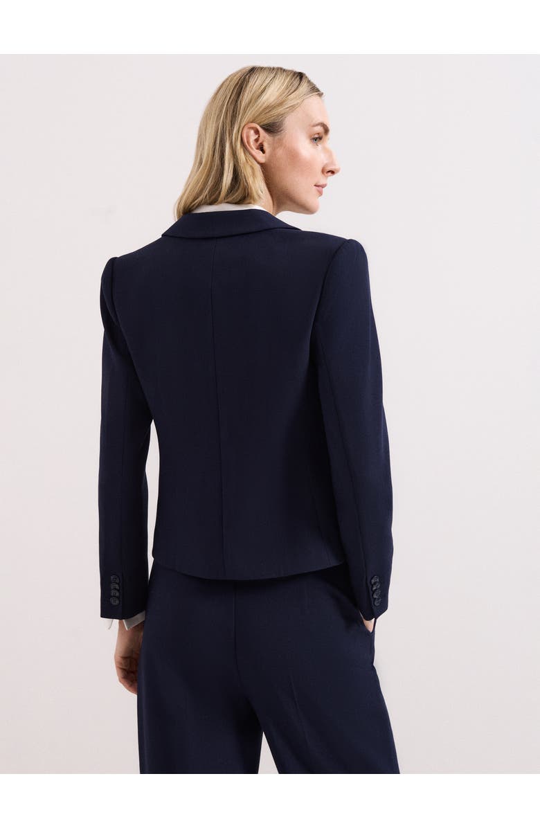 Phase Eight Aubrie Single Button Cropped Blazer, Alternate, color, Navy