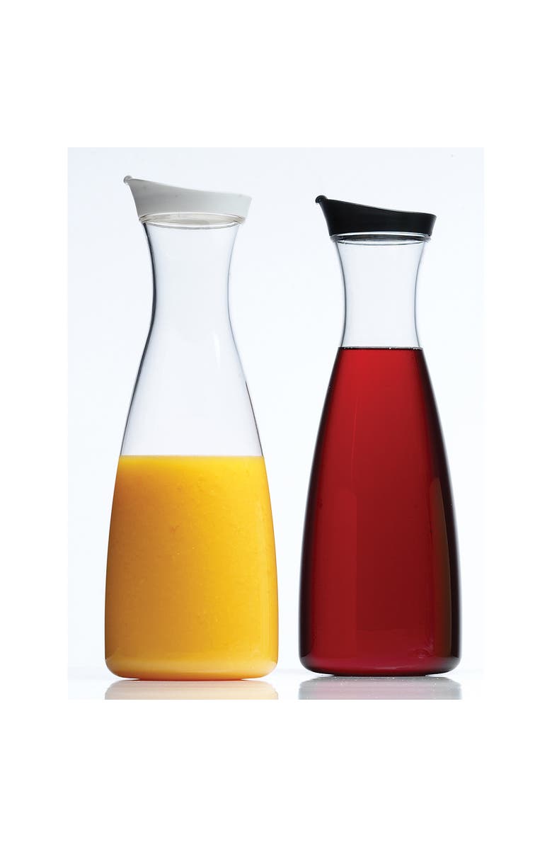 PRODYNE Acrylic 56-Ounce Juice Jar, 56 Ounce, Alternate, color, White