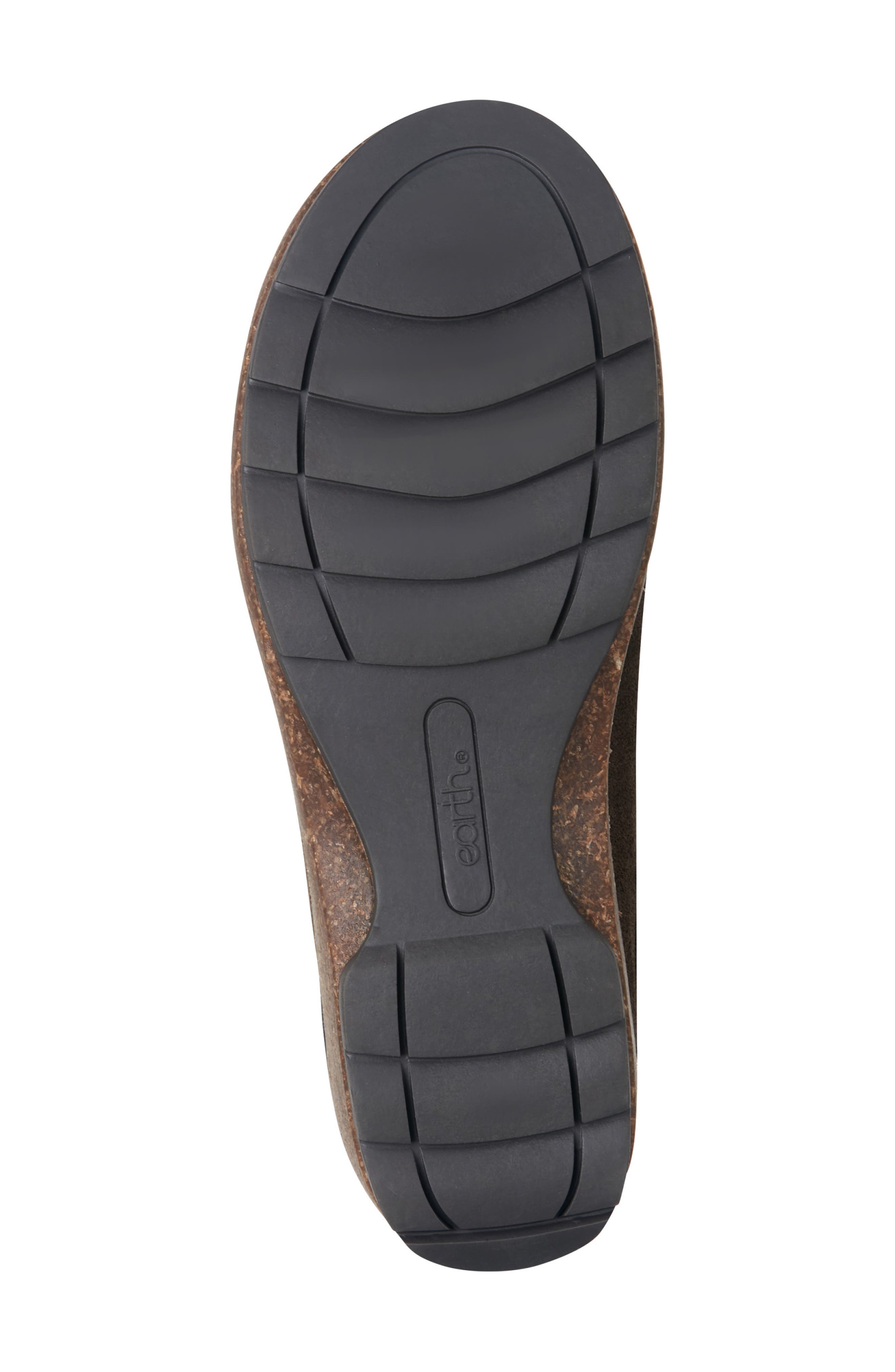 Kamona Clog, Alternate, color, DARK BROWN SUEDE
