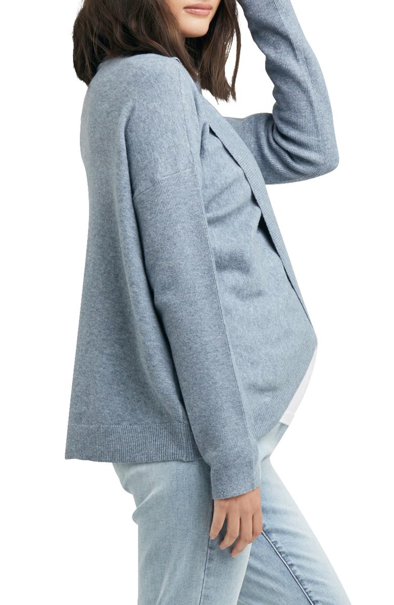 Ripe Maternity Desi Maternity Nursing Sweater, Alternate, color, 