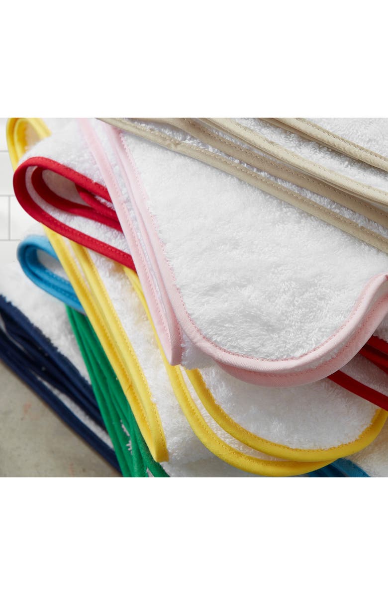 Matouk Cairo Scallop Washcloth, Alternate, color, White