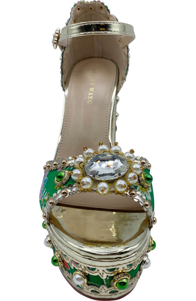 AZALEA WANG Cici Platform Sandal, Alternate, color,