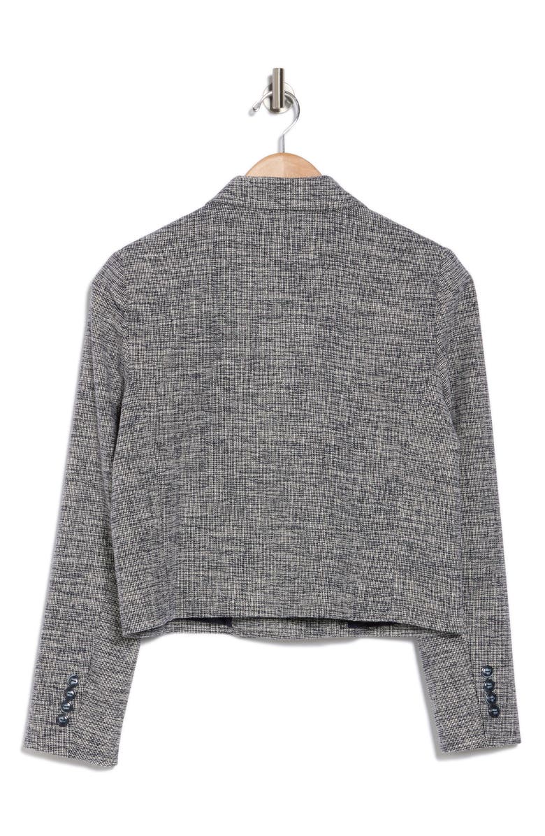Amanda & Chelsea Two-Button Bouclé Crop Jacket, Alternate, color,