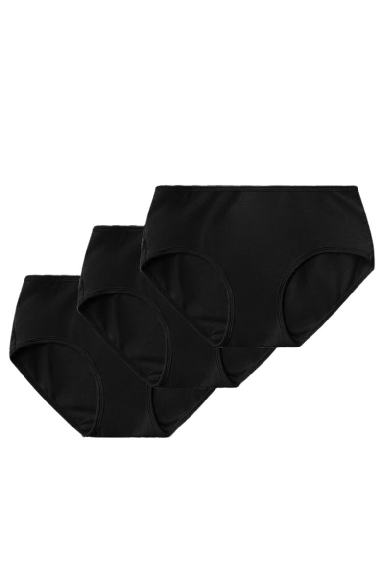 Proclaim 3-Pack Mid-Rise Ultra Soft Sustainable Briefs, Main, color, 