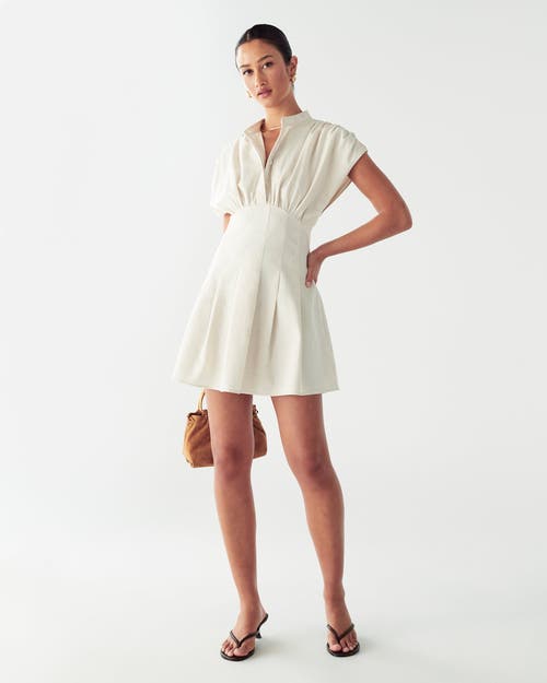 Willa Hari Mini Dress In Brown