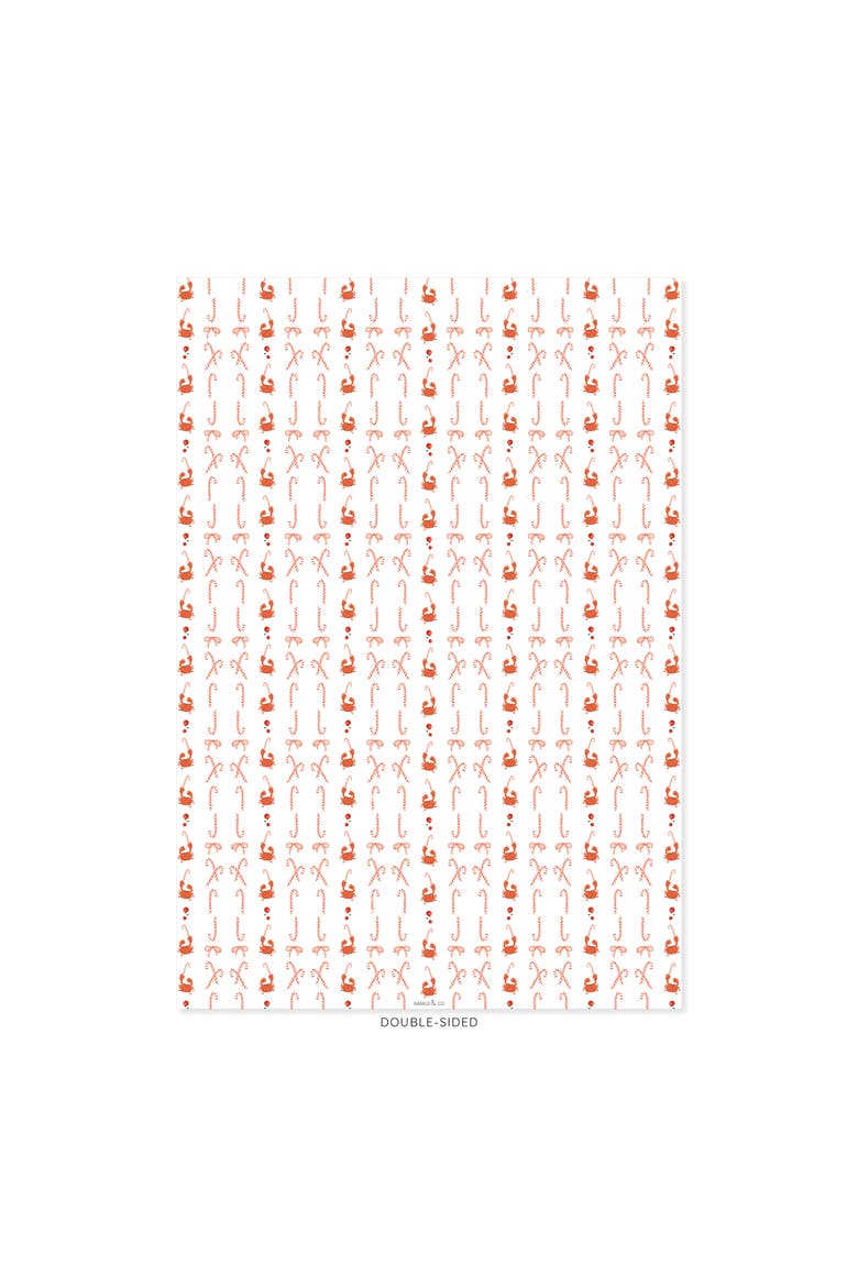 Two-Sided "A Pinch Of Holiday" Heavyweight Christmas/Holiday Gift Wrap, Alternate, color, Multicolored