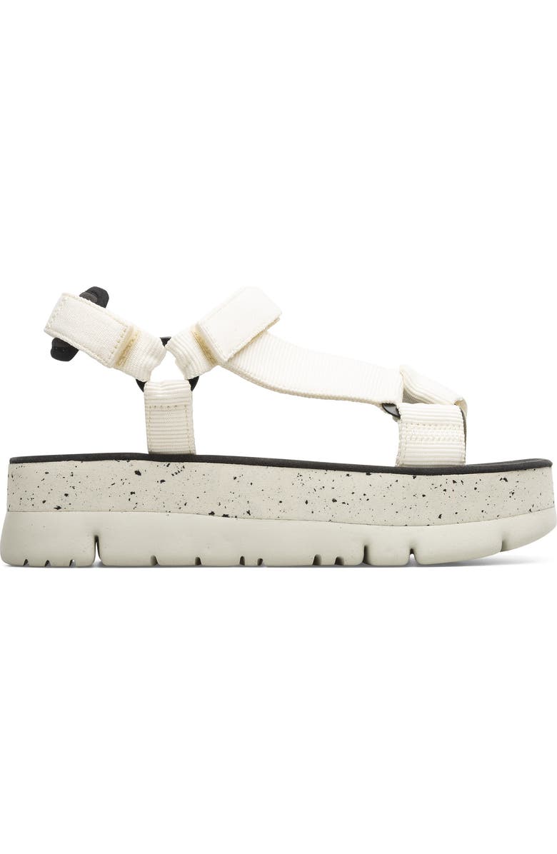Camper Oruga Up Sandal, Alternate, color, White Natural
