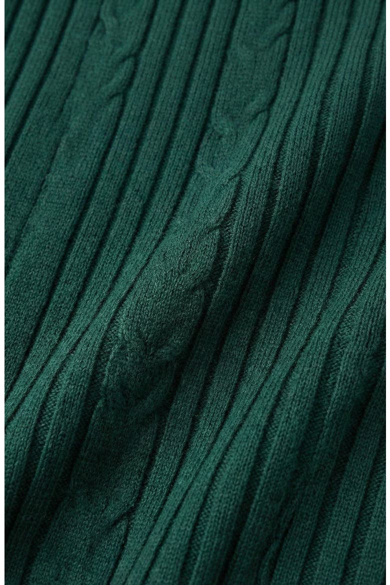 Sleeveless Knit Midi Dress, Alternate, color, Dark Emerald Green