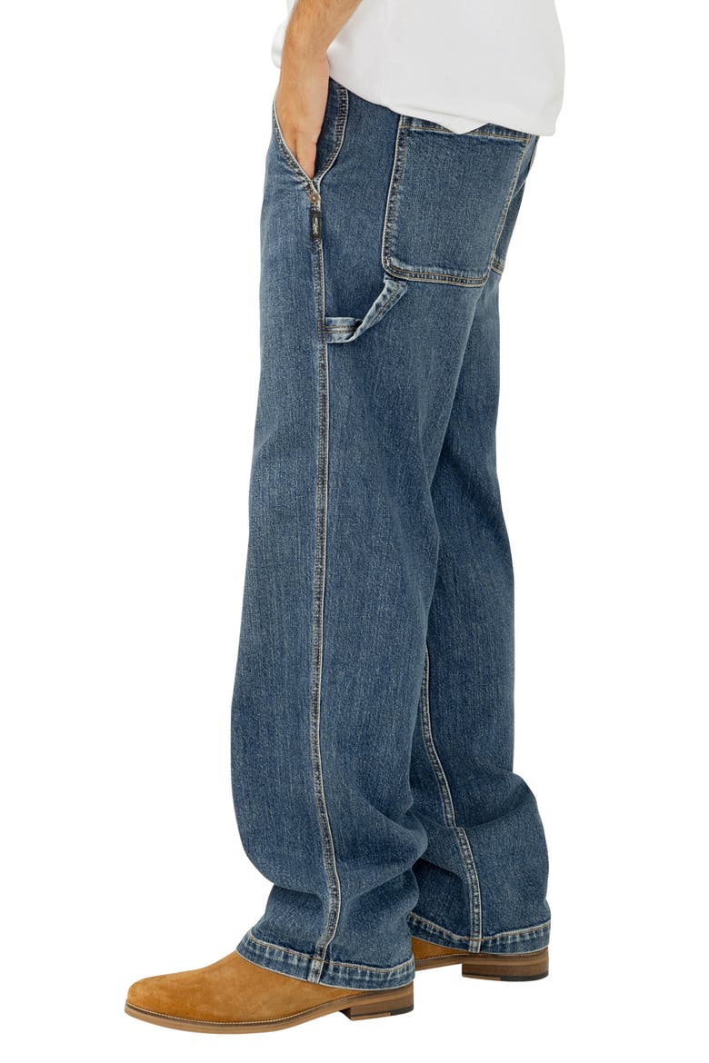 Big Guy Relaxed Fit Workwear Jeans, Alternate, color, MYRTLE
