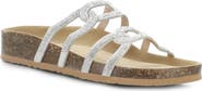 Bos. & Co. Peppy Crystal Strap Slide Sandal