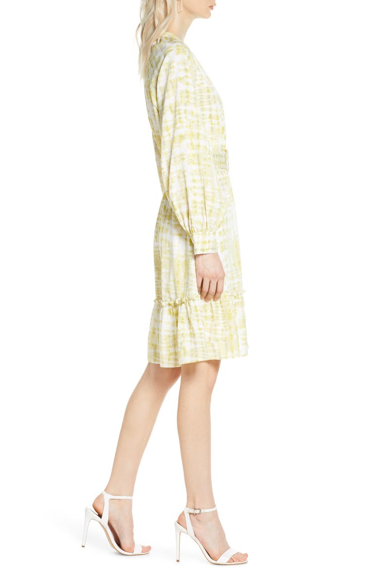 Chelsea28 Long Sleeve Button Front Dress, Alternate, color, 