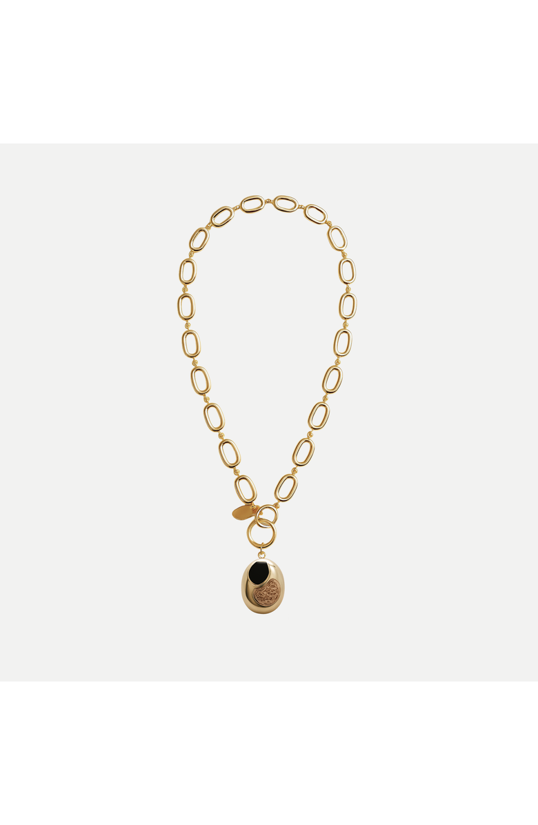 Daniela Millan Jewelry Promise Necklace, Main, color, Gold