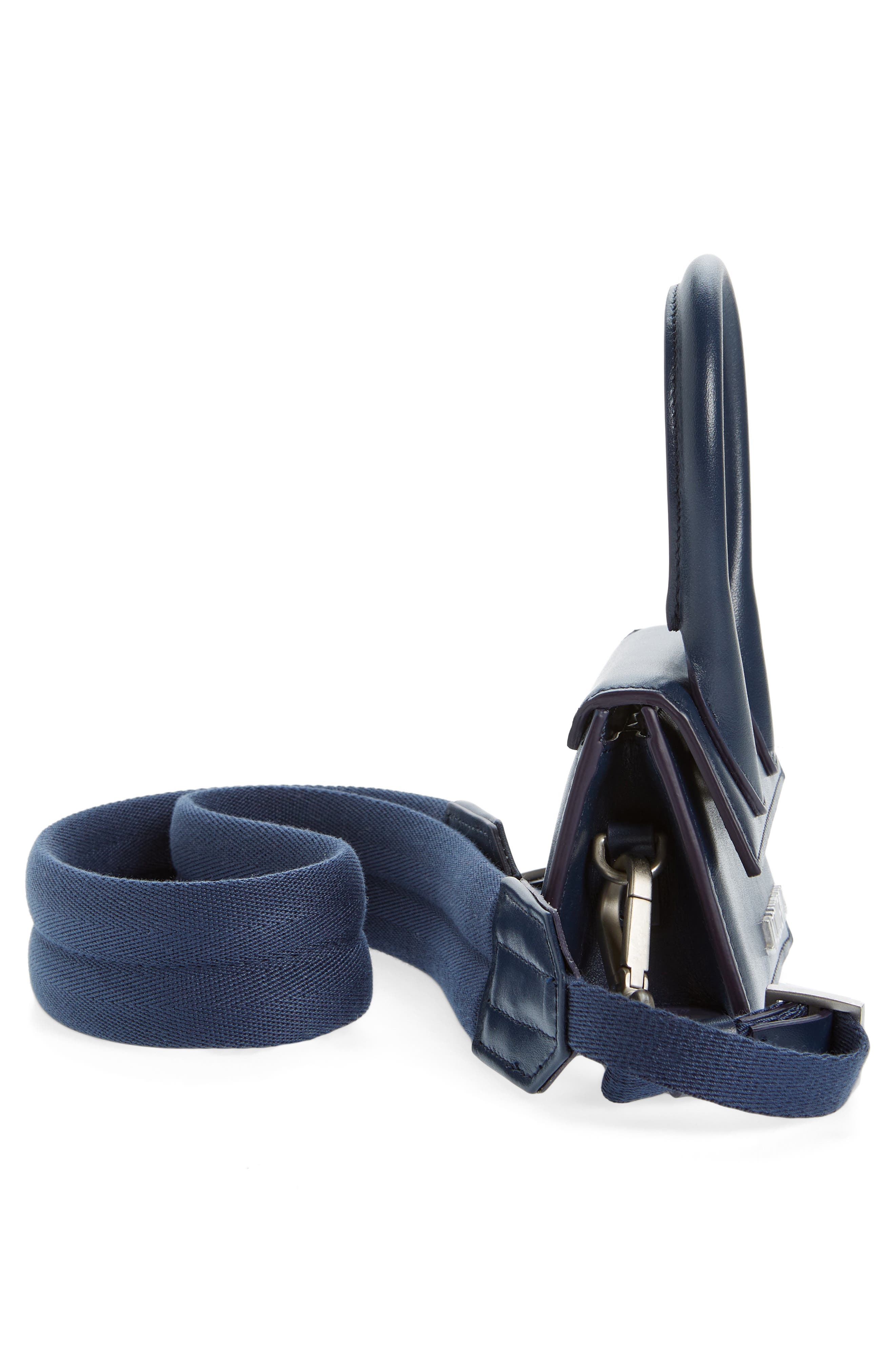 Jacquemus Le Chiquito Homme Mini Leather Top Handle Bag, Alternate, color, 