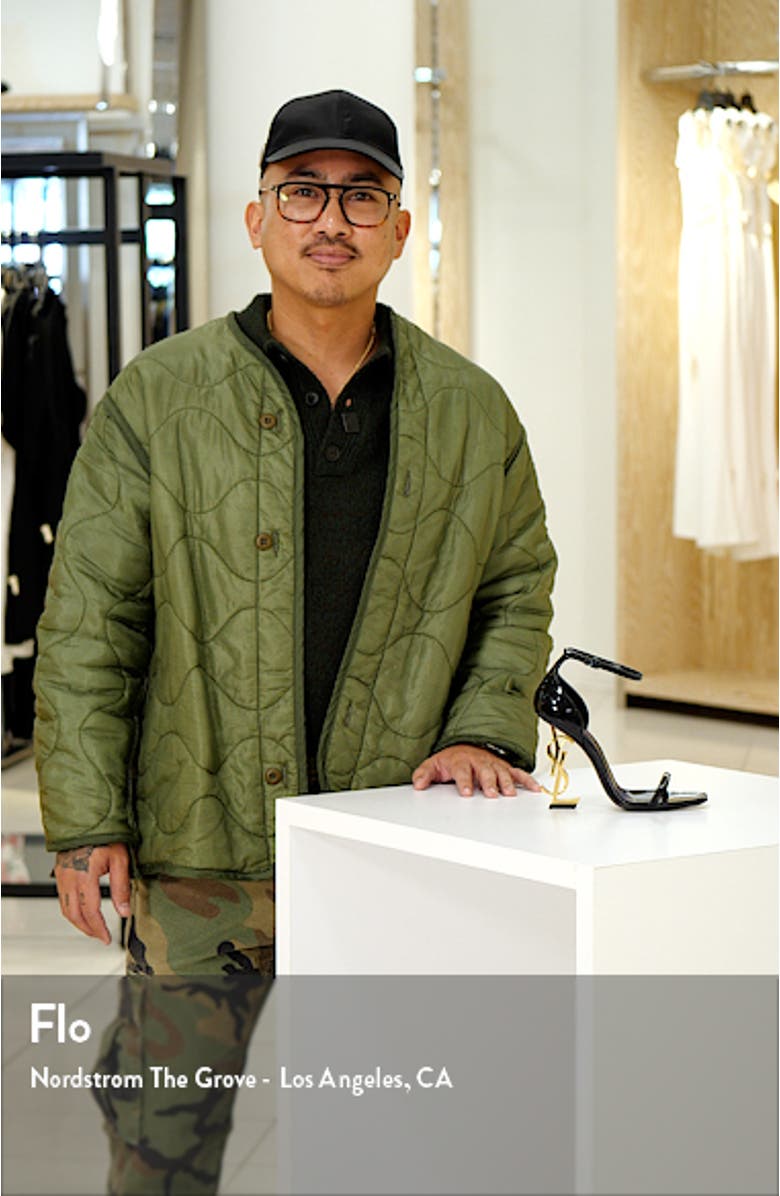 Opyum YSL Ankle Strap Sandal, sales video thumbnail