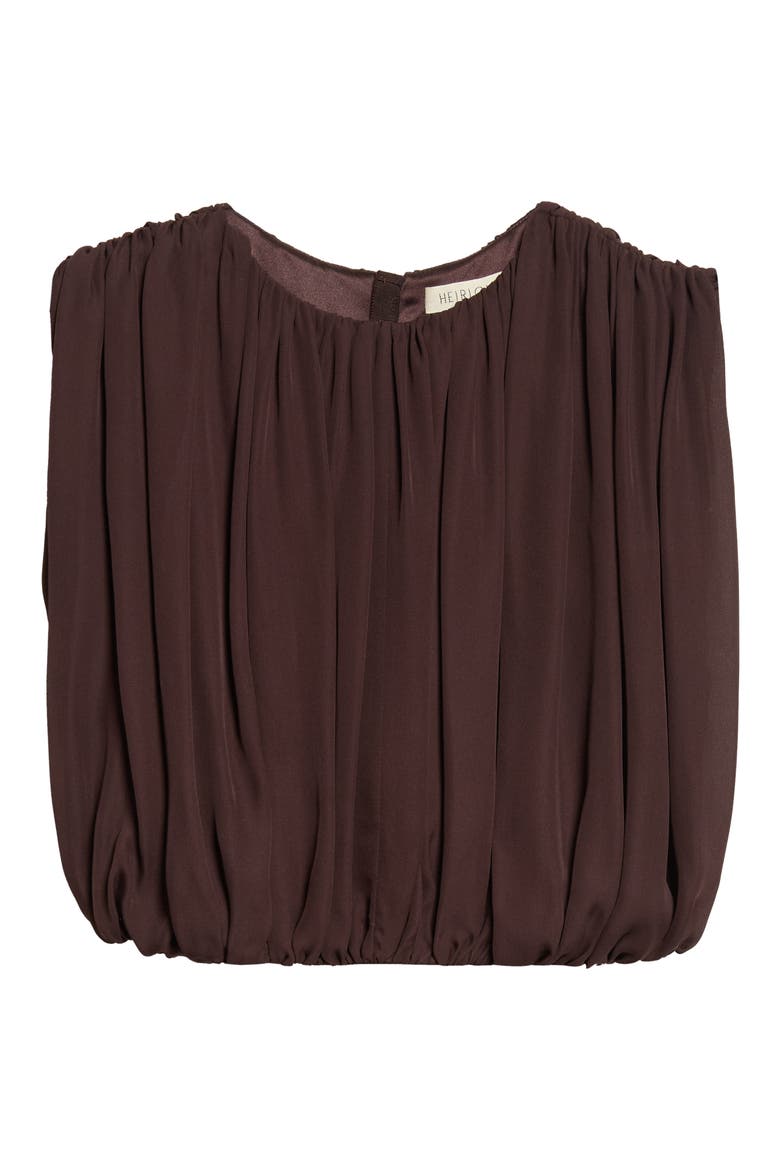 Penny Silk Top, Alternate, color, GANACHE