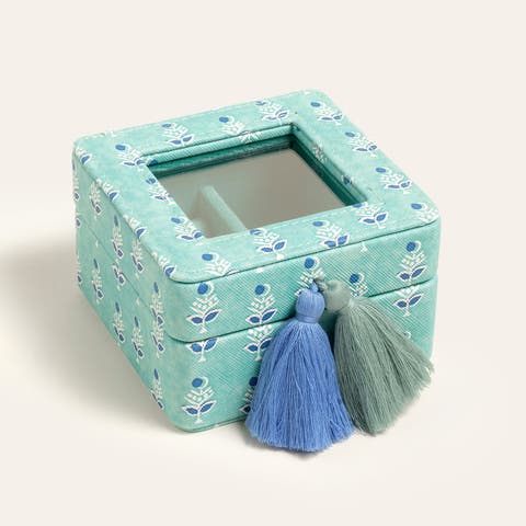 Meilin Jewelry Box 4" x 4" Artisan