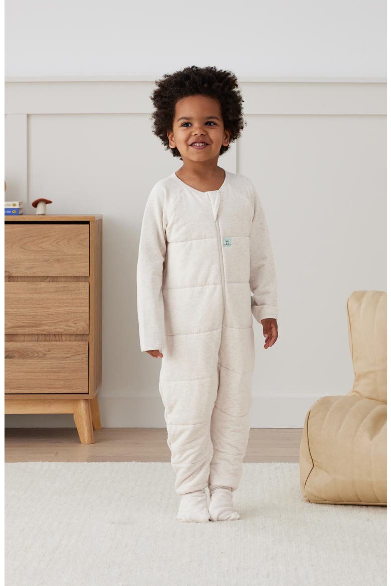 2.5 TOG TOG One-Piece Sleep Suit, Alternate, color, OATMEAL MARLE