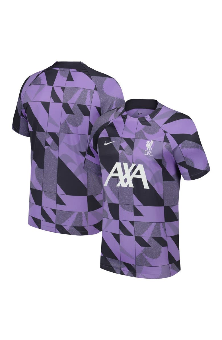 Nike Men's Nike Purple Liverpool 2023/24 Academy Pro Pre-Match Top, Main, color, Purple