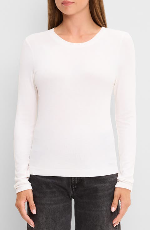 Finn Rib Crewneck Top