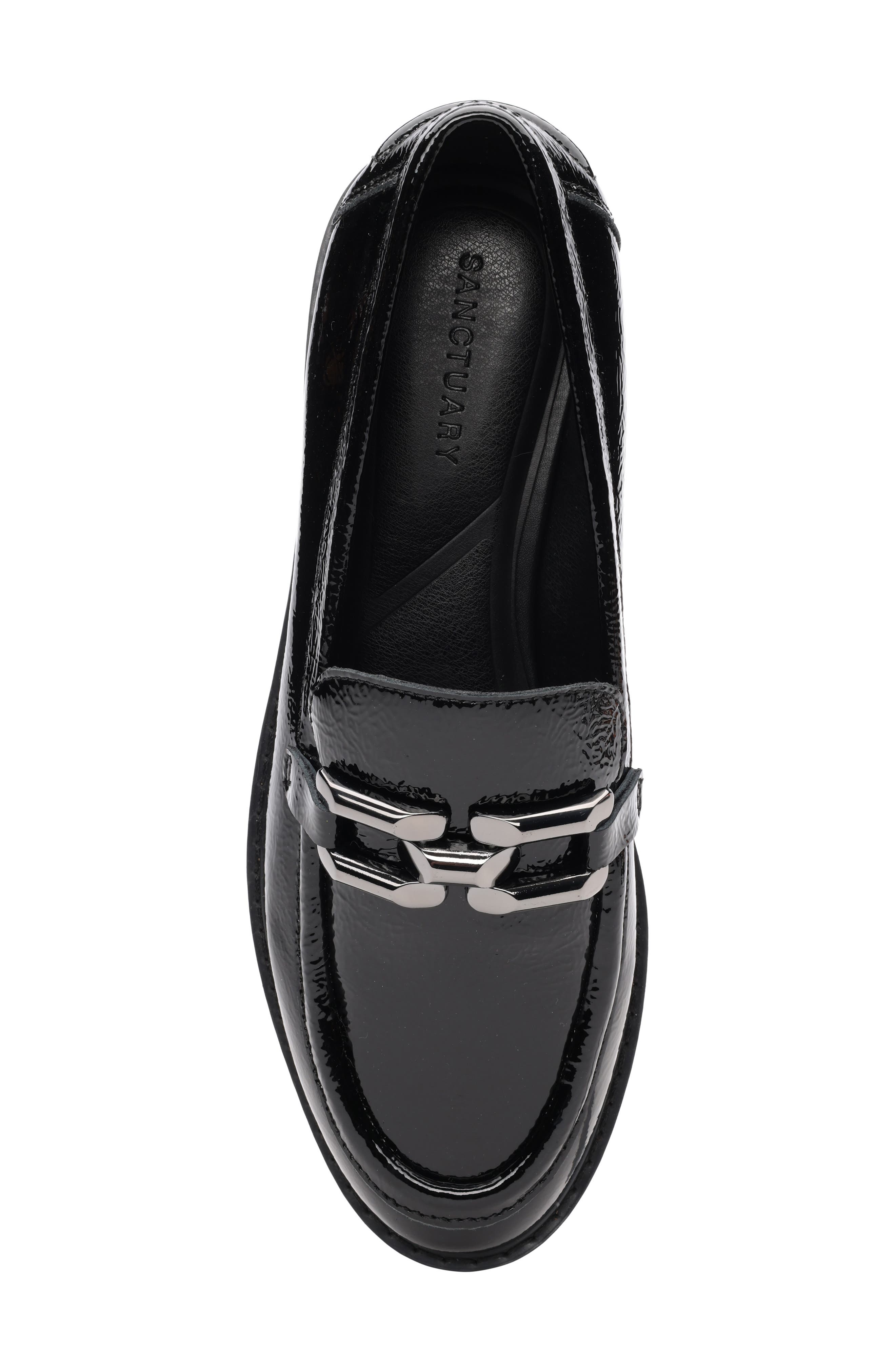 Sanctuary Whitney Bit Loafer, Alternate, color, Black