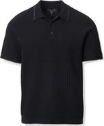 rag & bone Harvey Rib Polo Sweater