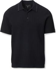 rag & bone Harvey Rib Polo Sweater