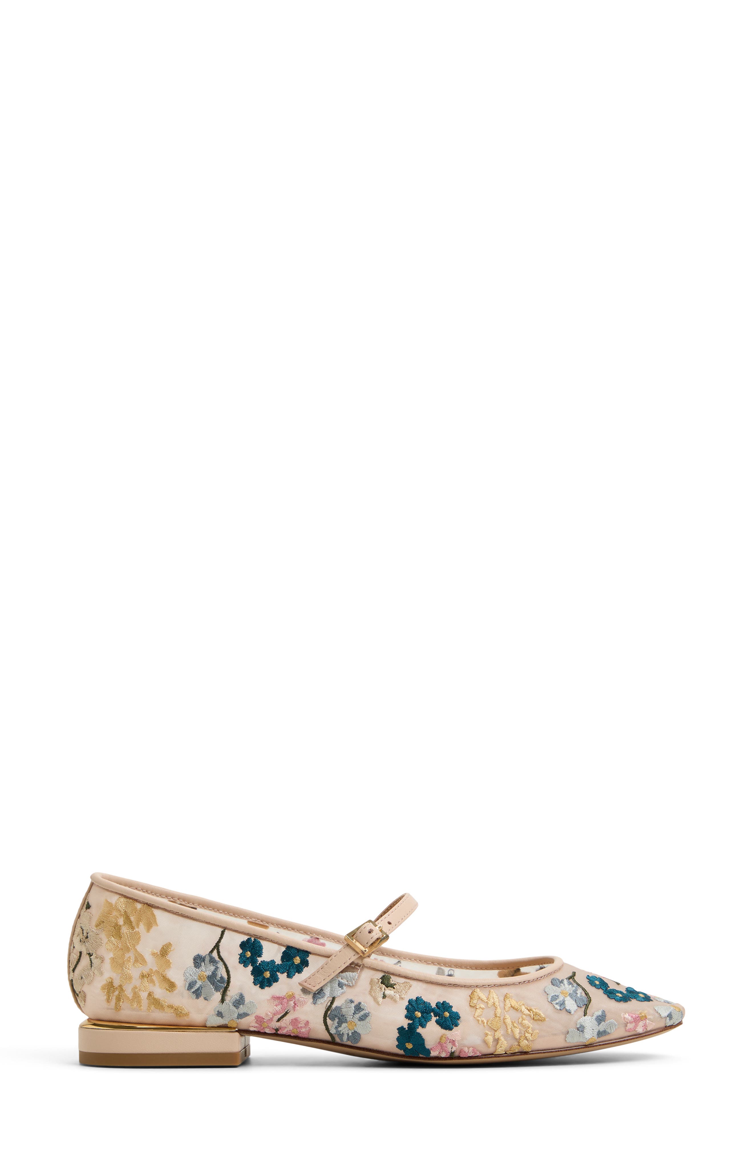 Daria Jane Mary Jane Flat, Alternate, color, FLORAL