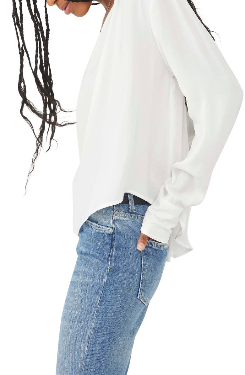 Free People Shine Bright Cowl Neck Top, Alternate, color, 