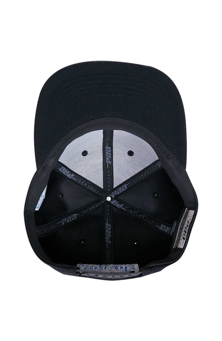PRO STANDARD Men's Pro Standard Black Cheyney Wolves Arch Over Logo Evergreen Snapback Hat, Alternate, color, Black