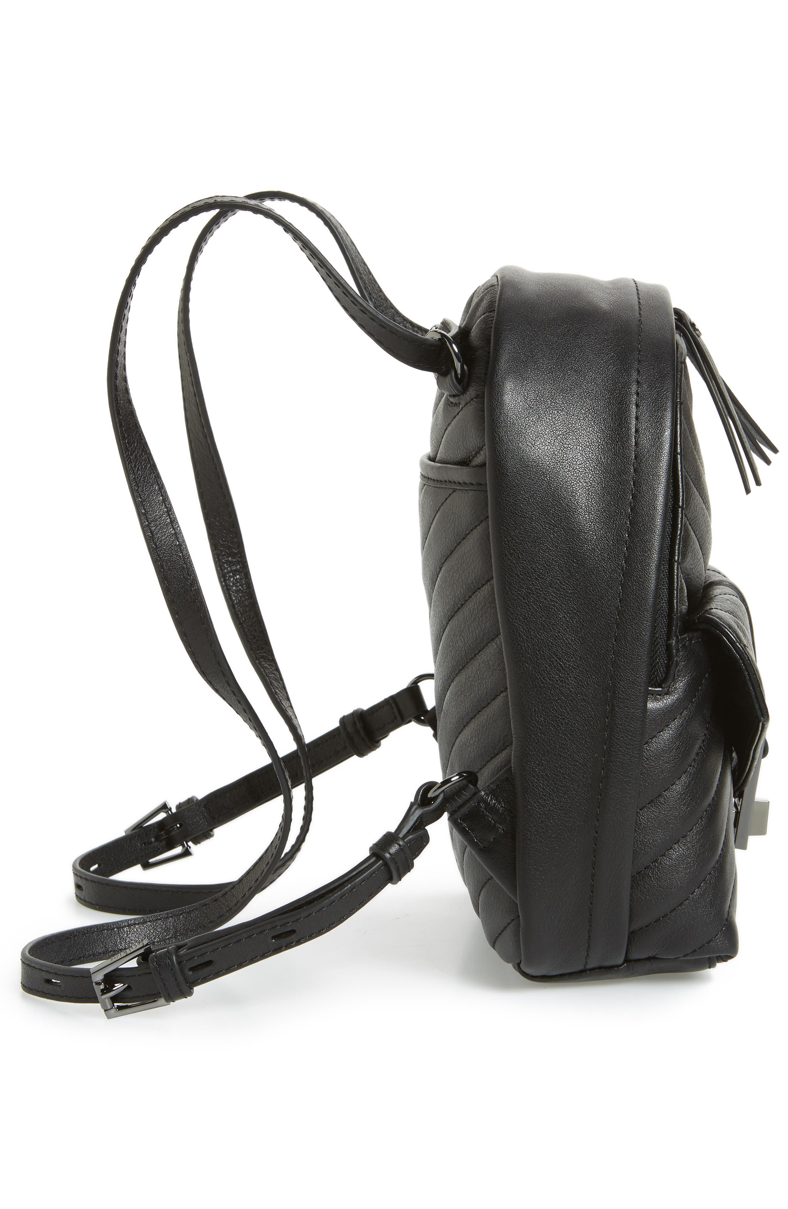 Botkier Dakota Quilted Leather Backpack, Alternate, color, 