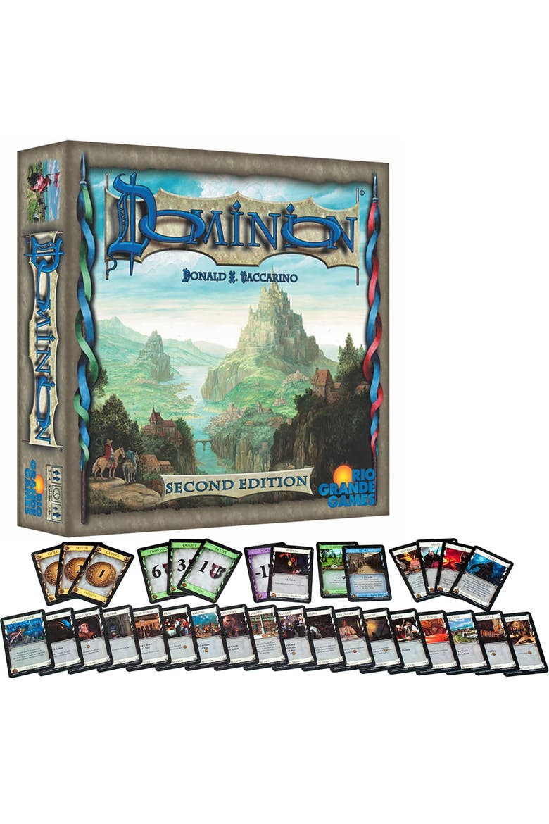Dominion 2nd Edition Board Game, Alternate, color, Multicolored