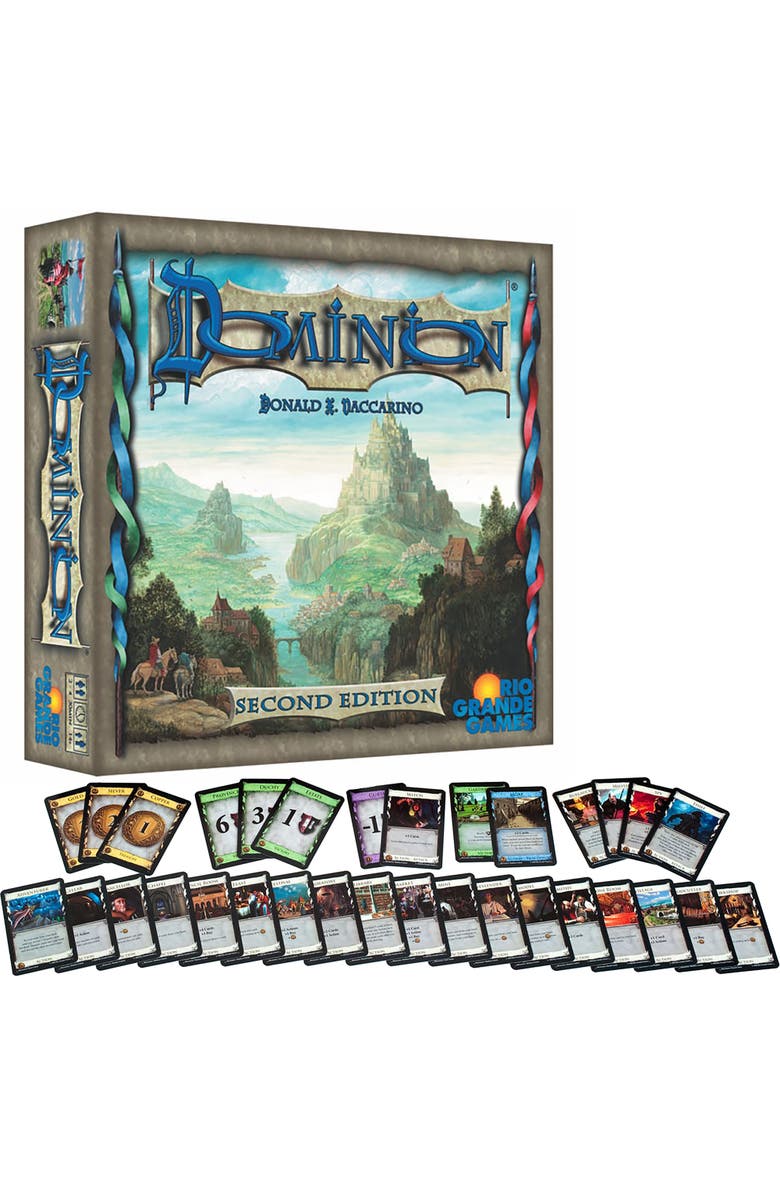 Rio Grande Games Dominion 2nd Edition Board Game, Alternate, color, Multicolored