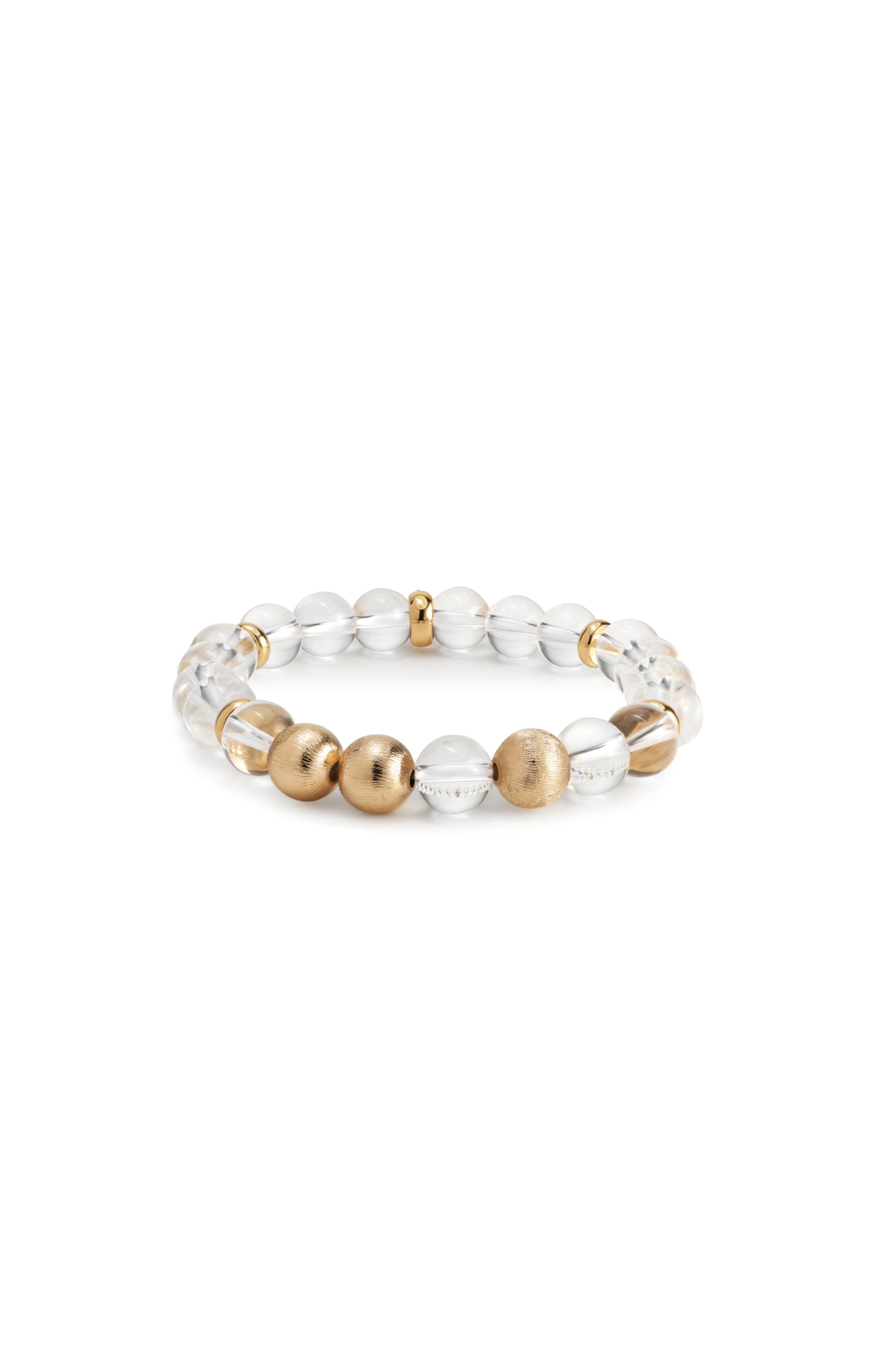 selected Gold & Crystal Clear"