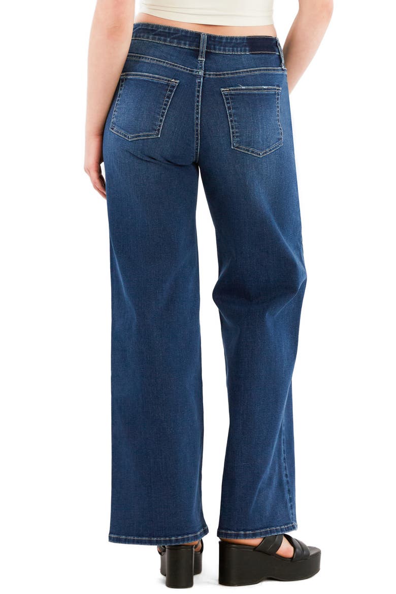 High Waist Wide Leg Jeans, Alternate, color, STELLA BLUE