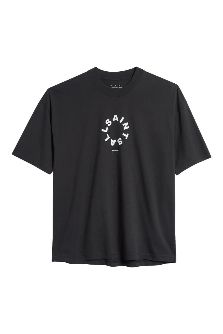 Tierra Cotton Graphic T-Shirt, Alternate, color, JET BLACK