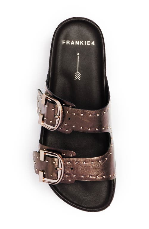 Frankie4 Deon Two-strap Sandal In Brown