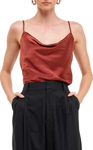 Endless Rose Cowl Neck Camisole