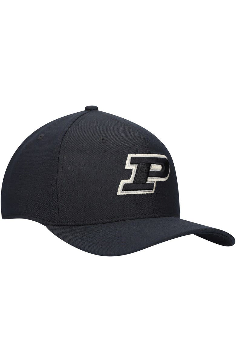 Nike Men's Nike Black Purdue Boilermakers Classic99 Swoosh Performance Flex Hat, Alternate, color,
