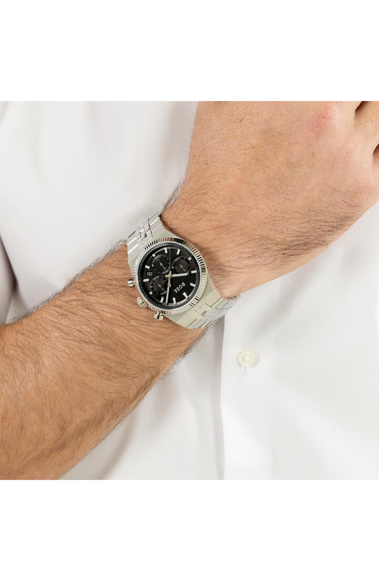 BOSS Candor Prime Chronograph Bracelet Watch, 41mm, Alternate, color, 