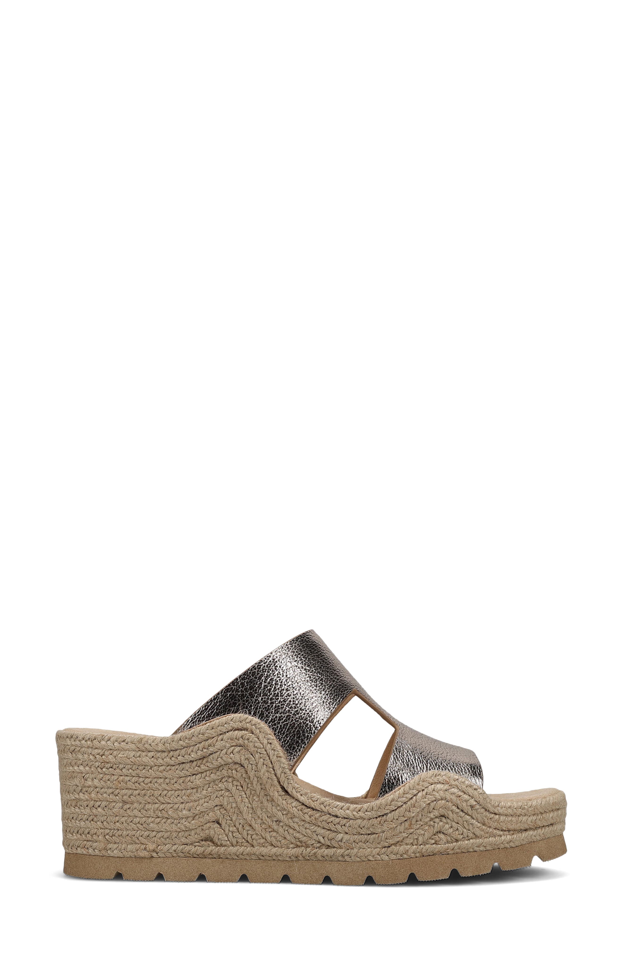 VANELi Cyril Platform Wedge Sandal, Alternate, color, Shell