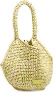 Khaite Mini Lotus Raffia Tote
