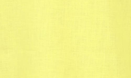 Rain And Rose Eyelet Linen & Cotton Top In Yellow