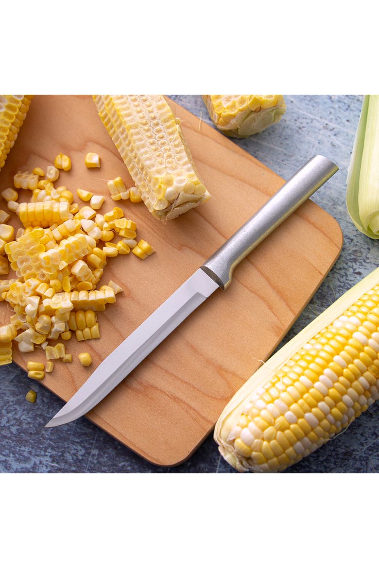 4 Piece Prepare then Carve Knife Set with Gift Box, Alternate, color, Silver