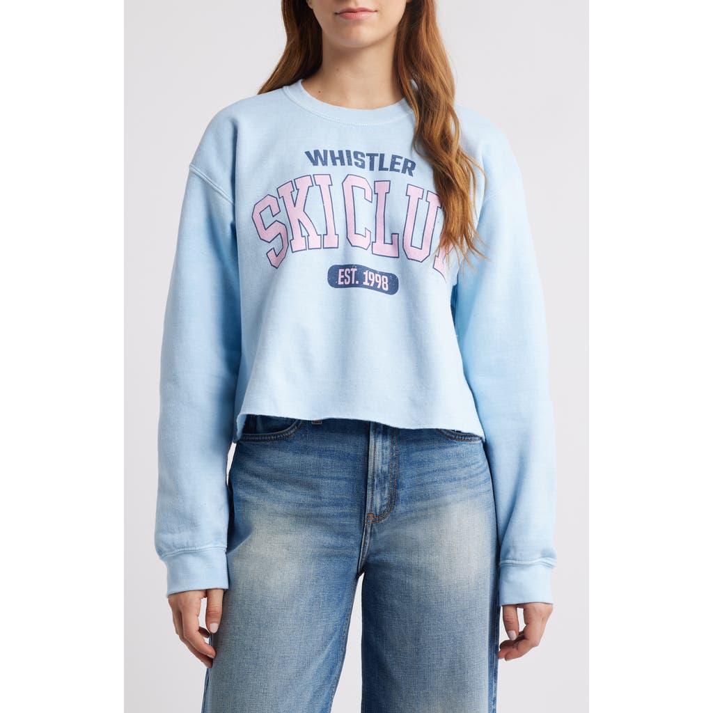 TRUST THE UNIVERSE TRUST THE UNIVERSE WINTER SKY CLUB SWEATSHIRT