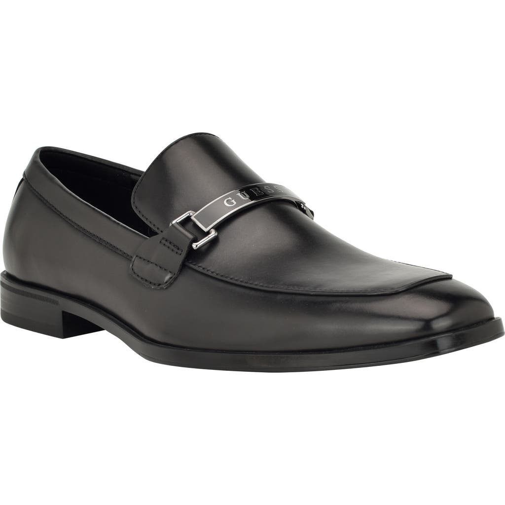 Guess Hisoko Bit Loafer In Black