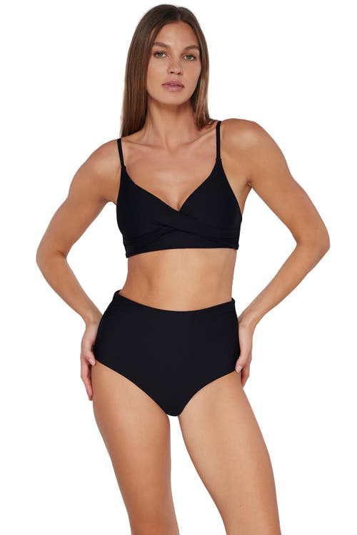 SUNSETS SUNSETS CAPRI HIGH WAIST BIKINI SWIM BOTTOMS