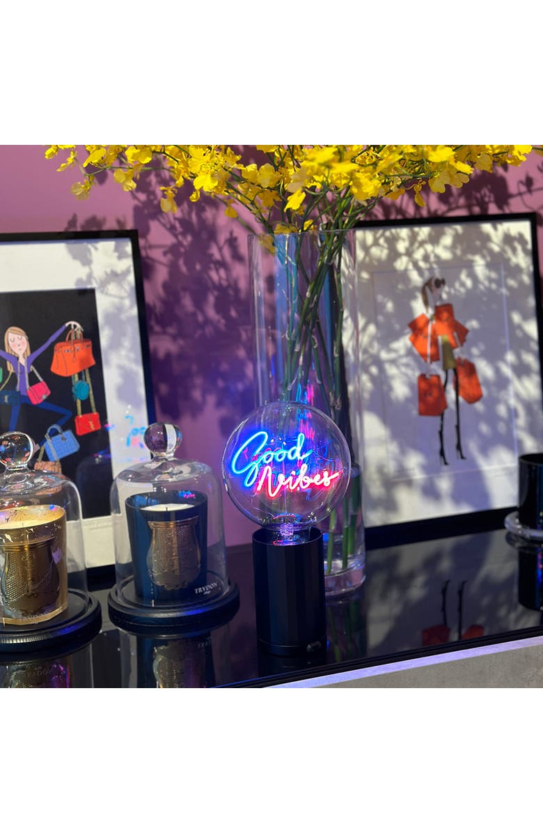 MITB Good Vibes Portable Table Lamp, Alternate, color, Gold